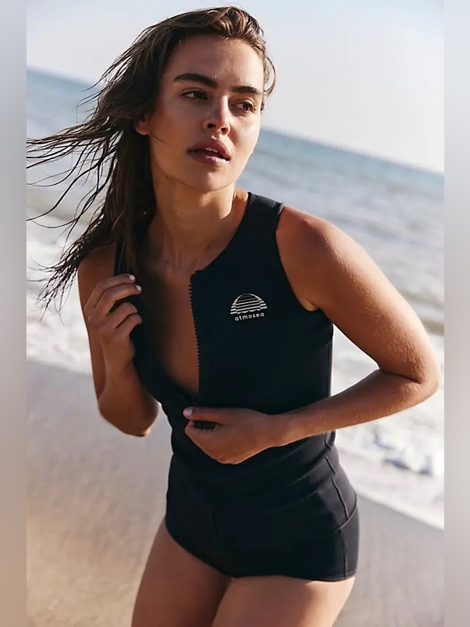 Nwt Free People Atmosea Singlet Vest Surf Swim Top